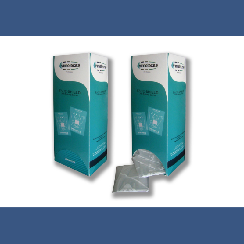Practi-Man CPR Training Manikin Face Shield (Box of 50)