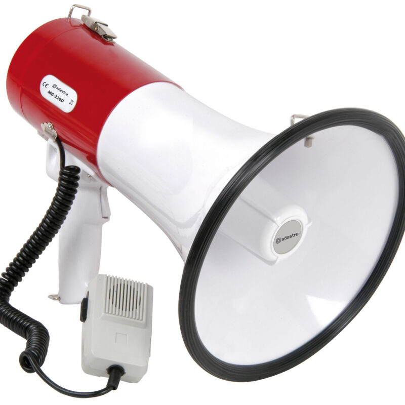 Megaphone (30 watt with siren)