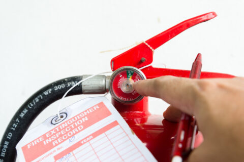 servicing of fire extinguishers