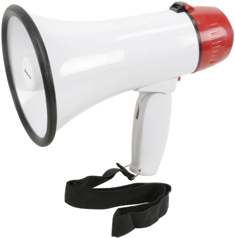10W megaphone with looper