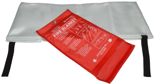 Open Fire Blanket Soft case 1m x 1m